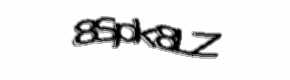 Security check image, please type the characters shown